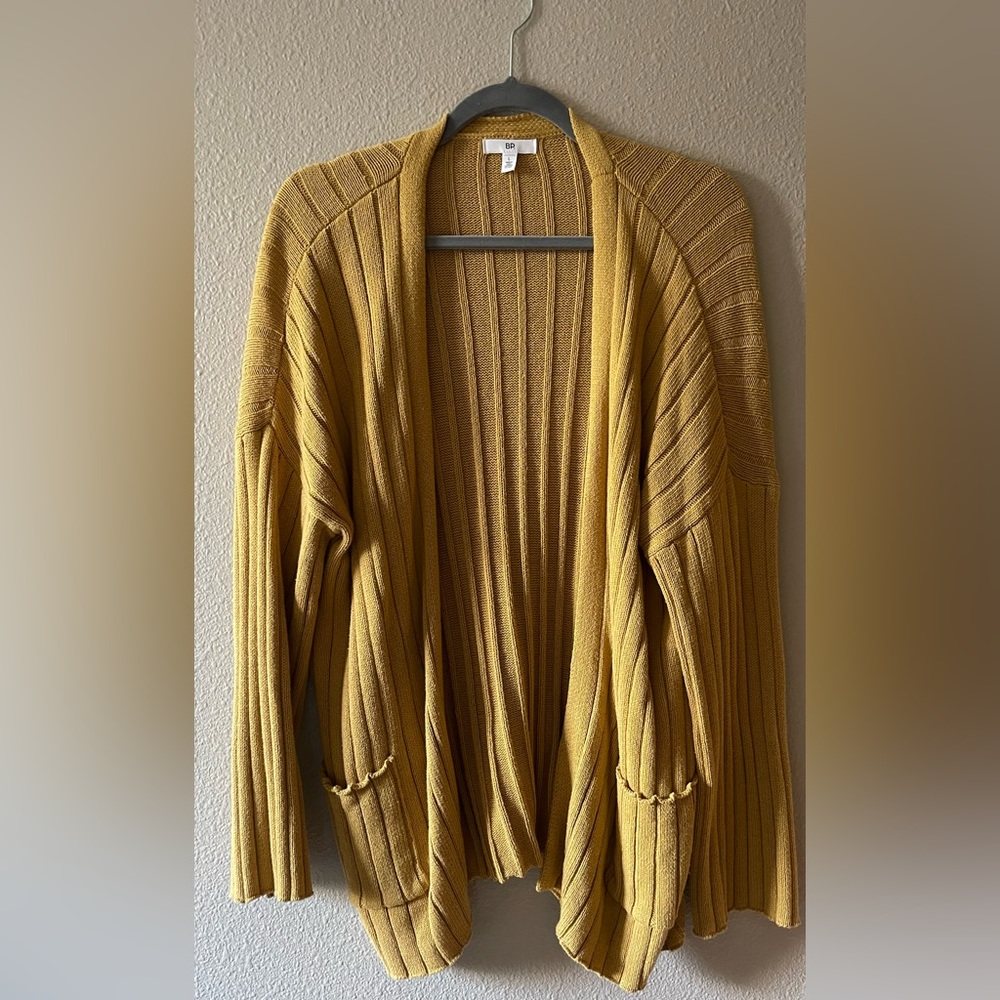 Mustard cardigan